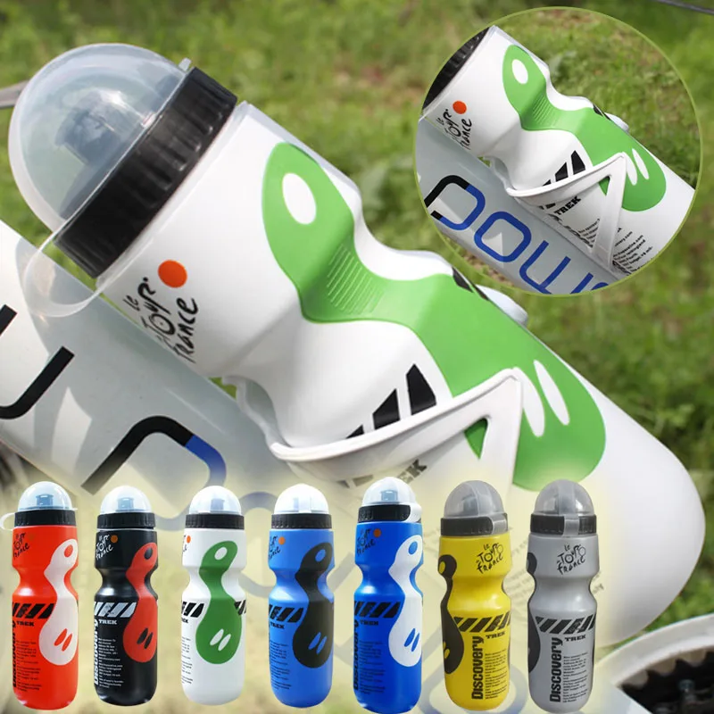 

Portable Water Bottle Outdoor Bike Bicycle Cycling Mountain Plastic 650ML Sports Drink Jug LXY9