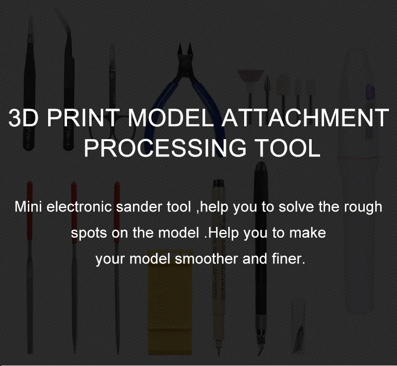 Детали 3d принтера, модель 3D печати, набор инструментов для удаления, инструмент для 3d-печати, модель 3D принтера, материал нити, PLA ABS Reprap
