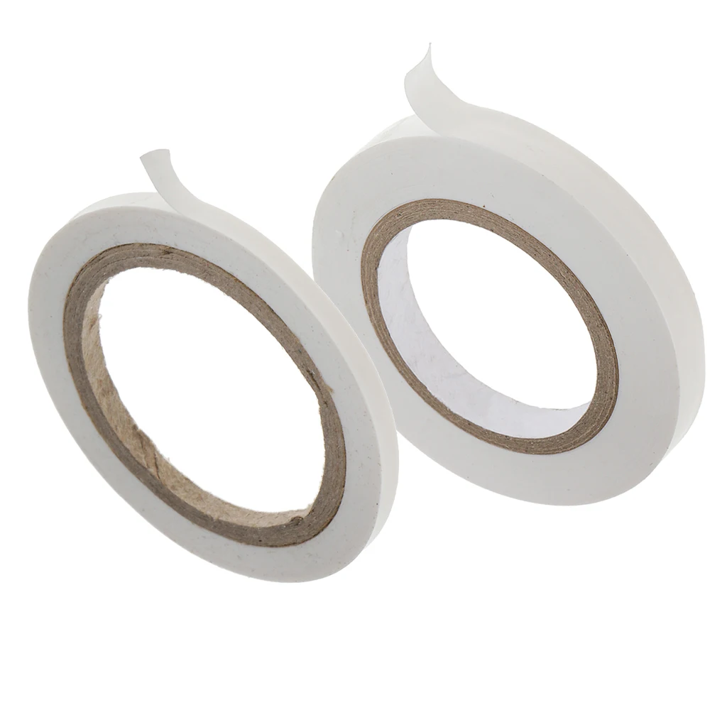 2 Pieces White Masking Tape for Curves 3mm/8mm Paint Tool for RC Car Model Spray