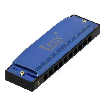 

NEW 10 Holes 20 Tone C Key Blues Jazz Rock Folk Music Harmonica Musical Instrument