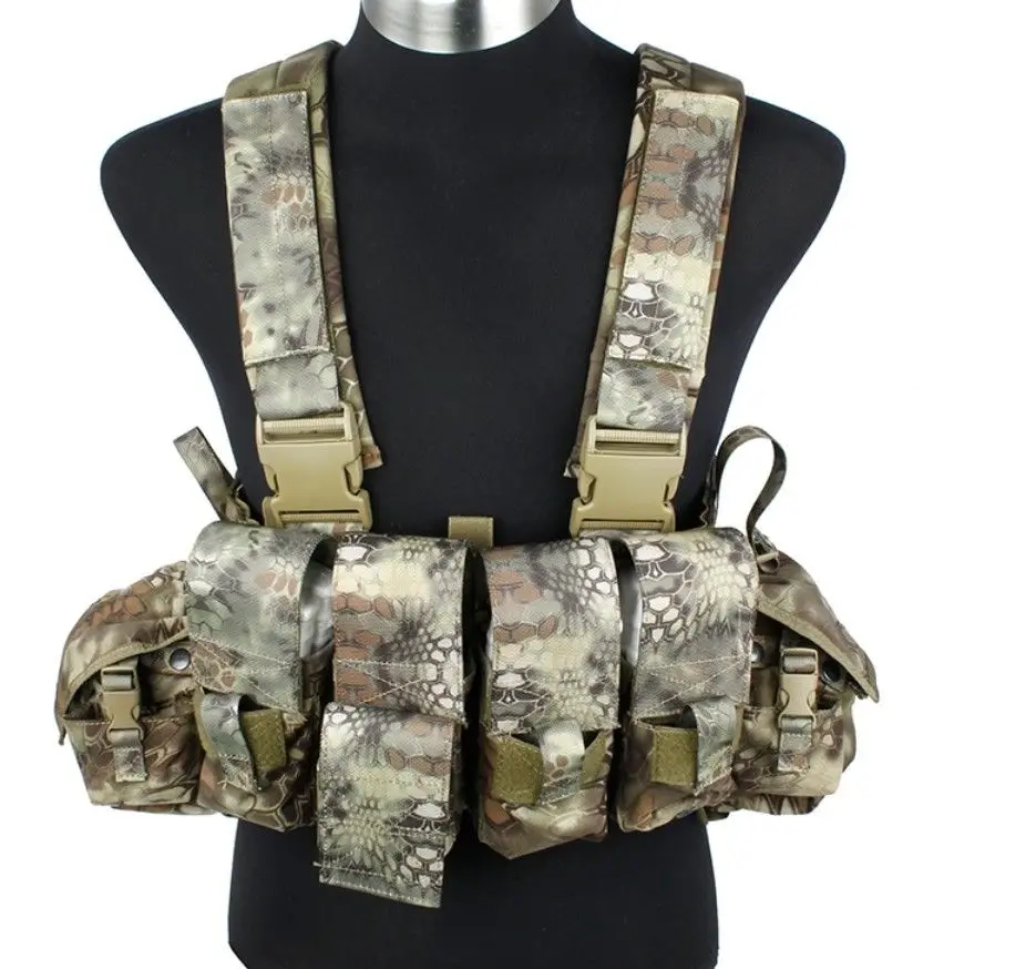 TMC Tactical Military 961A Kyptek CAMO MAD Chest Rig for airsoft paintballchest clasprig