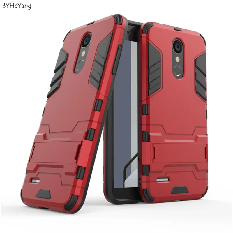 BYHeYang For LG aristo 2 / K8 2018 X210 Heavy Shock Proof Shell Cover Rugged Hybrid Case Aristo Robot Armor Phone cover |