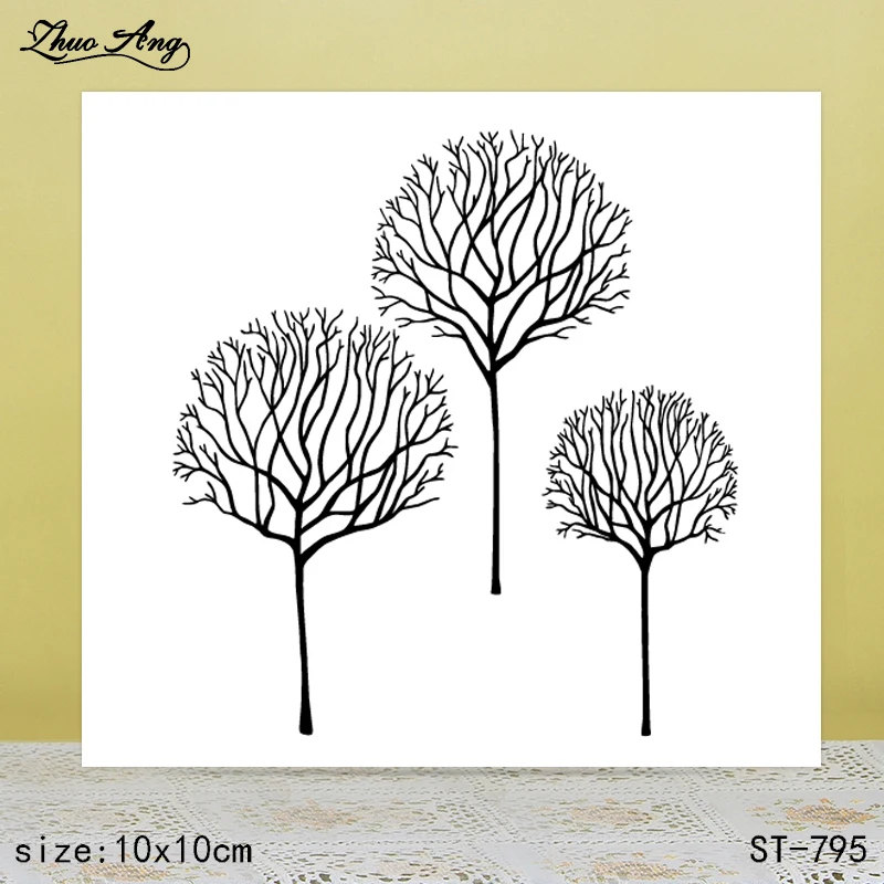 

ZhuoAng New ST-795 design transparent seal / sealed DIY scrapbook / album decoration card / seamless seal