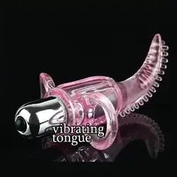 Вибратор в форме языка женские секс-товары Thorny вибрационные игрушки оральные ласки G Spot Клитор стимулятор палец массажный рукав ^