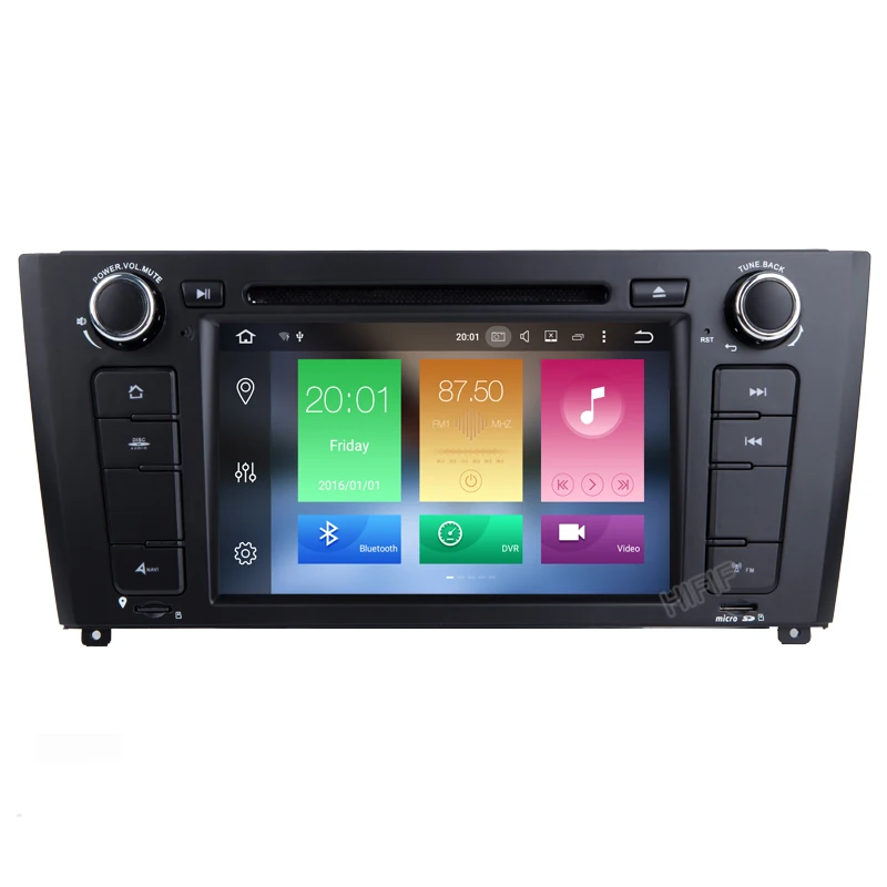 Discount HIFIF Android 8.0 CAR DVD player FOR BMW 1 SERIES E81 E82 E83 E87 E88 2004-2012 car audio stereo Multimedia GPS 8Core 4GB+32GB 16