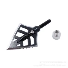 3/5/10 шт Дартс Сталь стрельба из лука наконечник для стрелы грязи сон Шестерни зернистость 125 2 лезвия Охота точек стрелы составной Рекурсивный лук