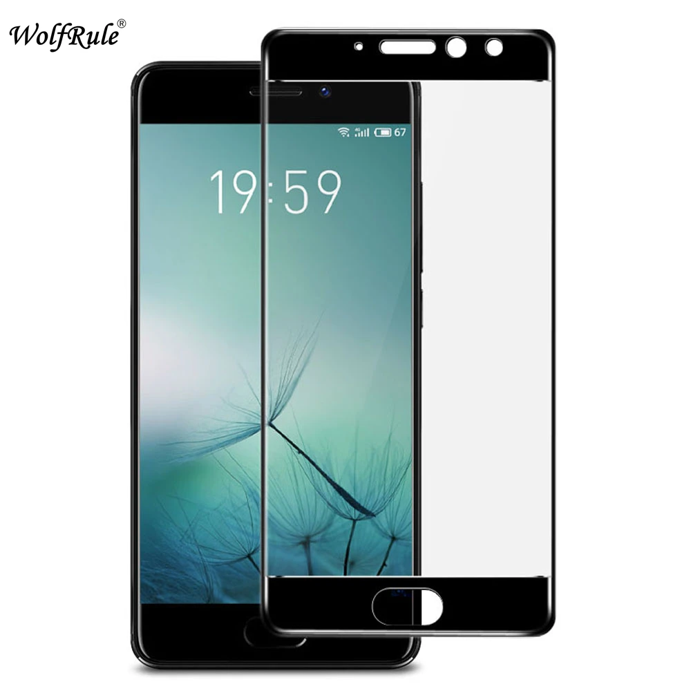 Защитное стекло для Meizu Pro 7 Plus 2 шт. 2.5D Закаленное Полное Pro7 | Мобильные телефоны и