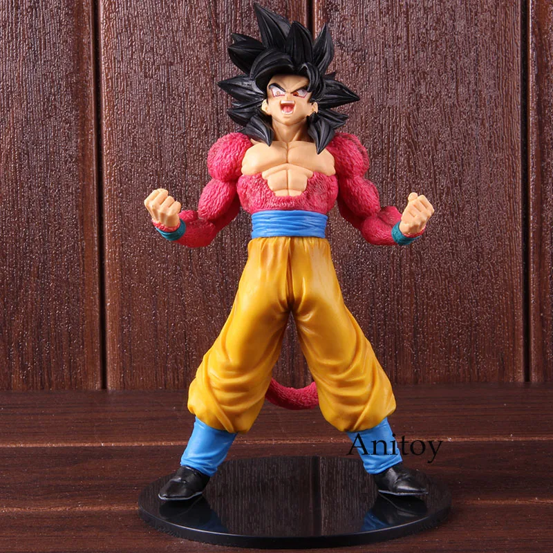 

Dragon Ball Super Saiyan 4 Figure Son Goku GT Blood of Saiyans Special III Dragon Ball Gokou SS4 PVC Collectible Model Toy