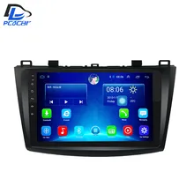 3G/4G net + WI-FI de navegação dvd android 6.0 sistema estéreo para mazda 3 2011-2014 anos gps multimedia player rádio do carro no painel de instrumentos