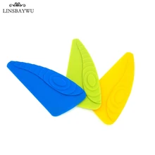 Linsbaywu Лидер продаж Силиконовые Блюдо Ракеля Ручная стирка Еда Пан Тематические товары про рептилий и земноводных Скребки Пособия по кулинарии Инструменты