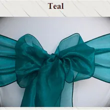 50 шт. Павлин цвет Свадебные Пояса Председатель Лук Банкетный Председатель Sash для Свадьбы