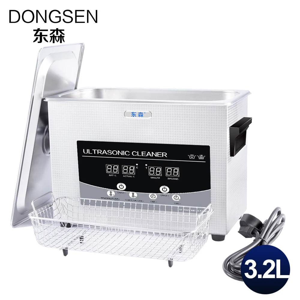 Digital Ultrasonic Bath Cleaner 3.2L Fruit Dishes Metal Hardware Motherboard Ultrasound Washer 3L Oil Rust Cleaning Machine Digital Ultrasonic Bath Cleaner 3.2L Fruit Dishes Metal Hardware Motherboard Ultrasound Washer 3L Oil Rust Cleaning Machine