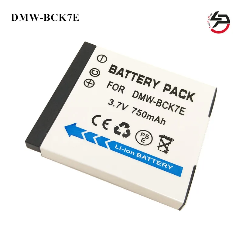 

750mah 100% brand new Replacement Camera Battery For Panasonic DMW-BCK7E DMC-S1 DMC-S3 DMC-FS35 DMC-FS18 DMC-FP5 DMC-FX77
