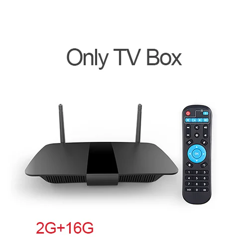 Leadcool Q1504 Декодер каналов кабельного телевидения RK3229 Mali-400MP2 Поддержка 2,4G, Wi-Fi, Ethernet 100 м Android ТВ ящик медиа плеер для Smart box 4K 8/16G - Цвет: Q1504 2G 16G TV Box