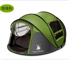 Ultralarge 3-4 Person Pop Up Automatic Camping Tent Beach Tent Tienda De Acampar Barraca