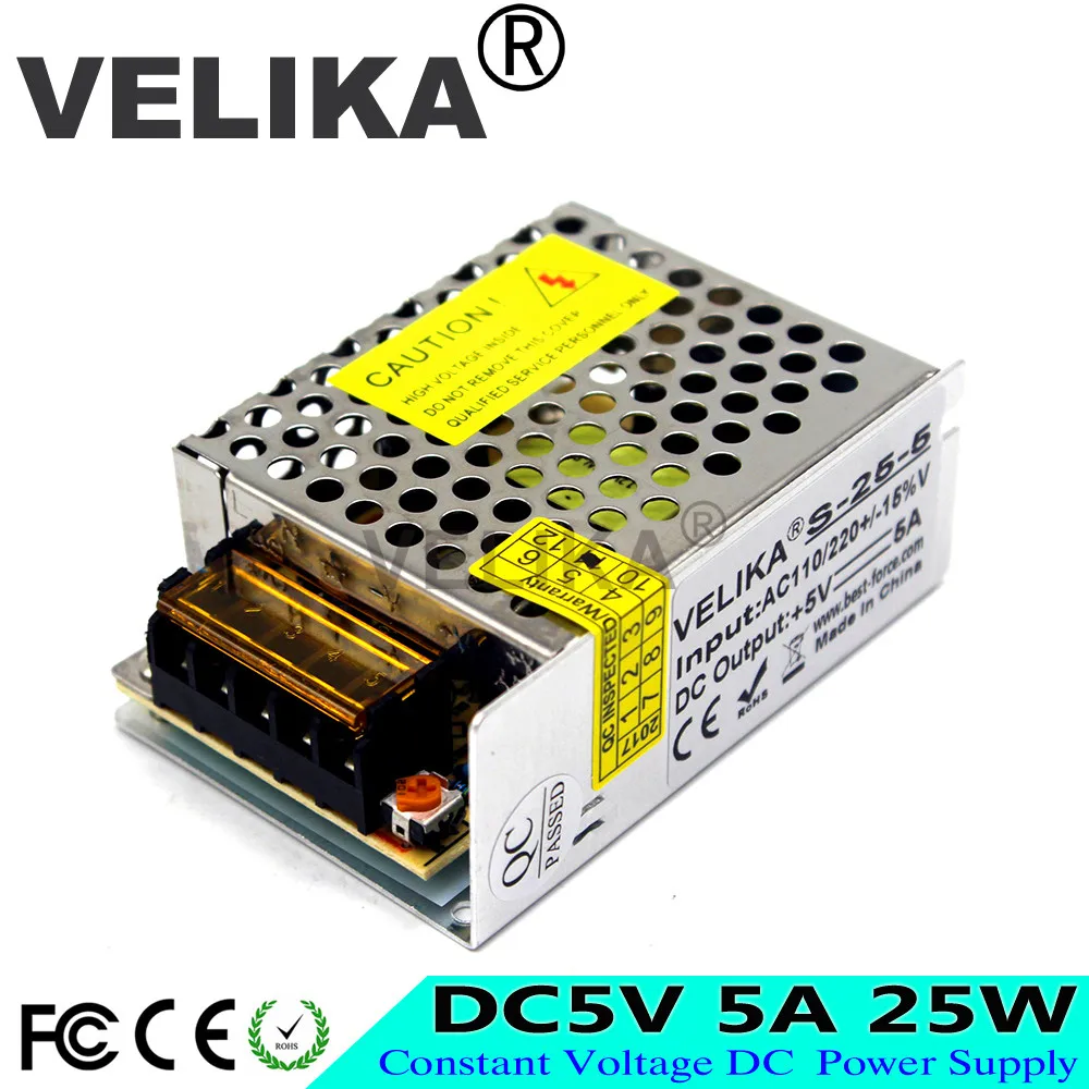5V25W