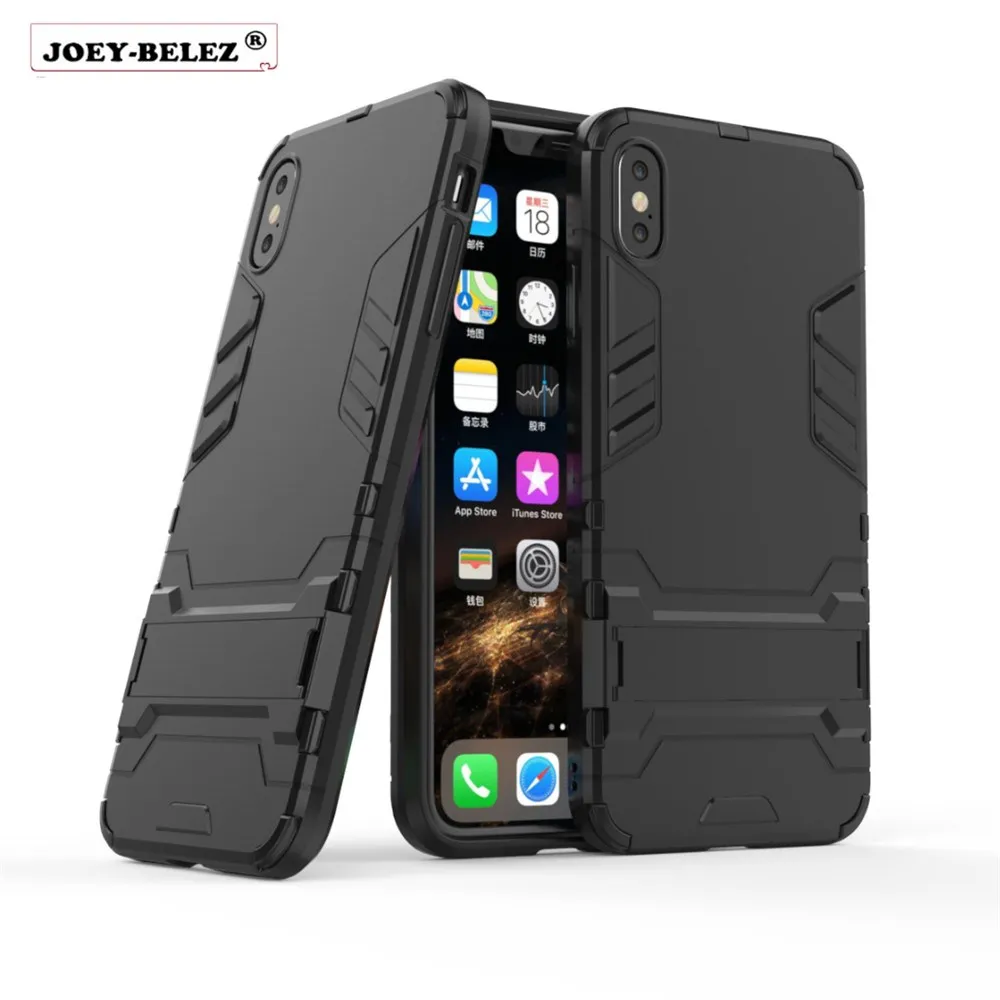 Full Shockproof Armor Phone Case For Iphone X Xr S Plus Matte