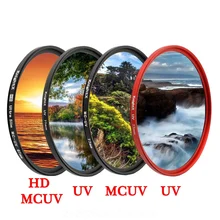 KnightX HD UV MCUV 49 52 55 58 62 67 72 77 MM Camera Lens Filter For canon eos sony nikon 500d 1200d light d80 set 52MM 58MM KnightX HD UV MCUV 49 52 55 58 62 67 72 77 MM Camera Lens Filter For canon eos sony nikon 500d 1200d light d80 set 52MM 58MM