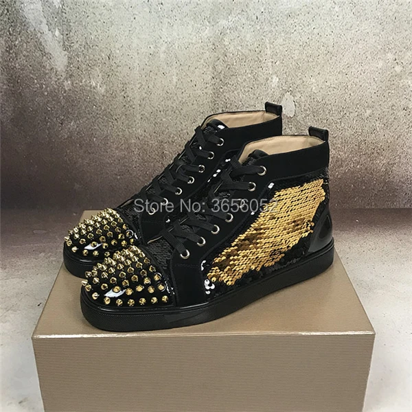 glitter designer trainers