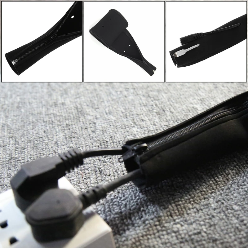 Winder Cable Sleeves Cable Management Wire Flexible Hider Cover Wire