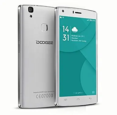 DOOGEE X5 MAX PRO 4G Smartphone 4000 mAh Battery 8 0MP 8MP Camera Fingerprint Smartphone 5