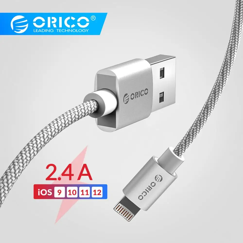 Orico Fast Charging Data Cable For Iphone Ipad Mini Ipod Lighting To Usb Wire 1m 7 6s Orico Fast Charging Data Cable For Iphone Ipad Mini Ipod Lighting To Usb Wire 1m 7 6s