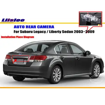 

Liislee Reverse Camera For Subaru Legacy / Liberty Sedan 2003~2009 / Car Parking RearView Camera / License Plate Light OEM