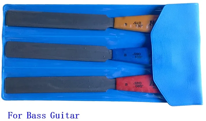Hosco профессиональные инструменты lutier-набор пилок для акустической/бас/электрической/классической гитары - Цвет: For Bass