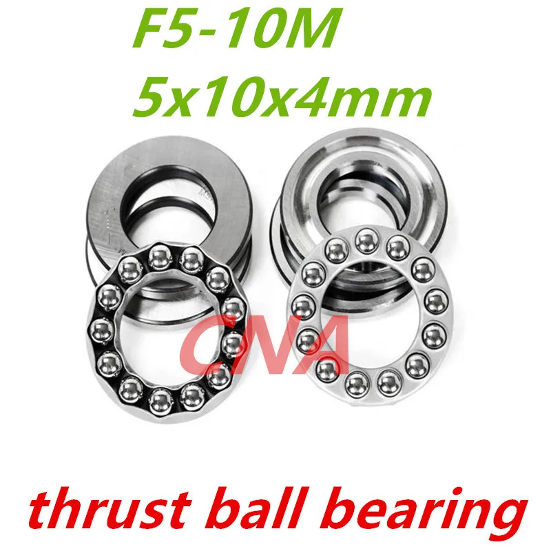 

10 pcs F5-10M high quality thrust ball bearing 5x10x4mm miniature bearing