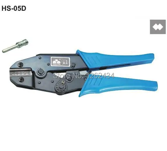 

HS-05D RATCHET CRIMPING PLIER (EUROPEAN STYLE)Turned contacts