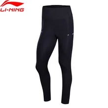 Li-Ning, женские, для выступлений, PRO Jogger, слой, брюки, плотно прилегающие, 70% нейлон, 30% спандекс, подкладка, дышащие, спортивные штаны, AULN076 WKY174