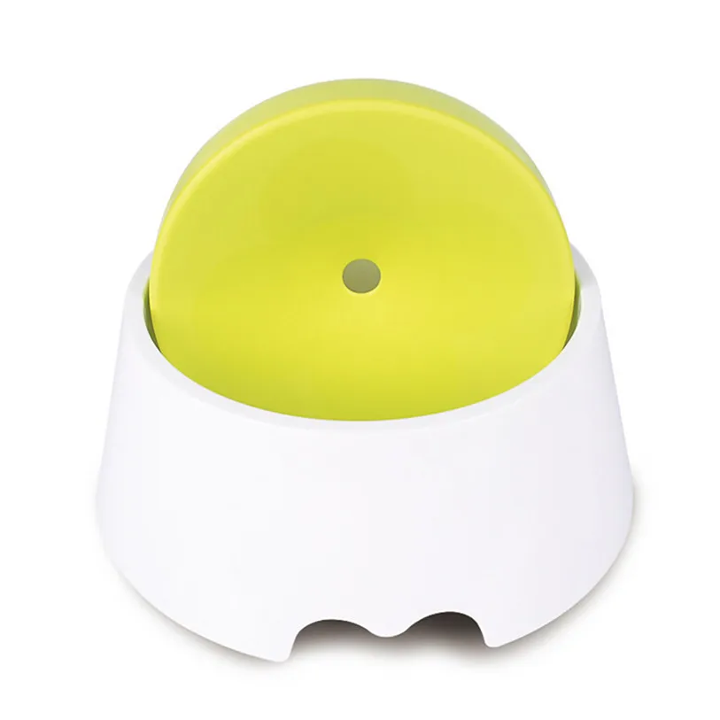 2in1 Anti-Spill Dog Bowl Plastic Pet Feeder Device Food Water Bowl For Pet Dog Cat Puppy Food Bowl Dripless Water Dish noFB18 (1)