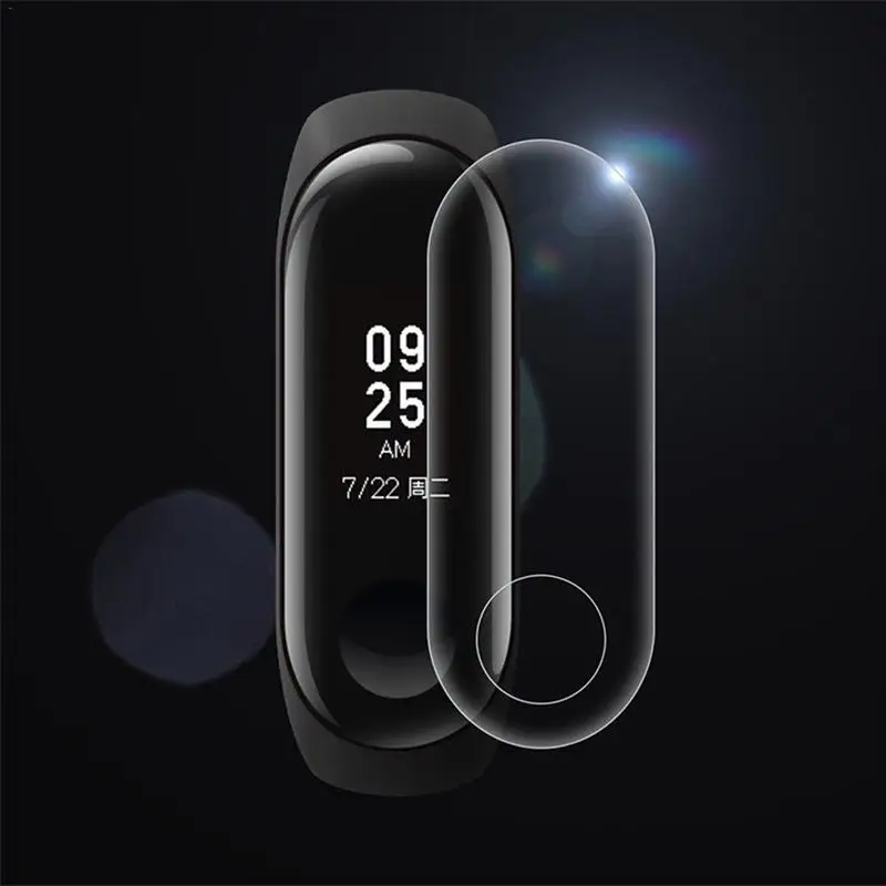 5 шт Смарт браслет для Xiaomi MI band 3 Защитная пленка высокой четкости не изогнутая