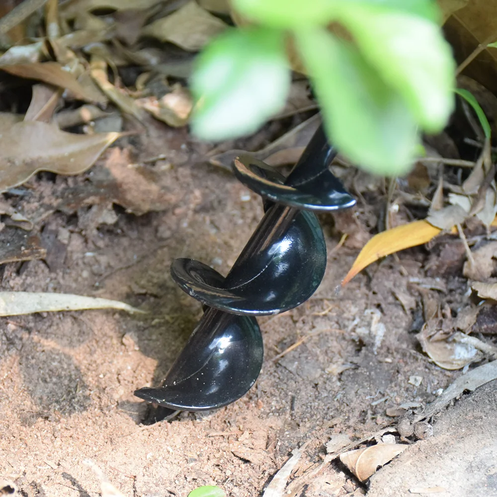 

Soil Drill Hole Digger Garden Planting Auger Flower Bulb 4*22/4*45 9 Inch Rapid Planter Hole drill Augers for Hex Drive Drill