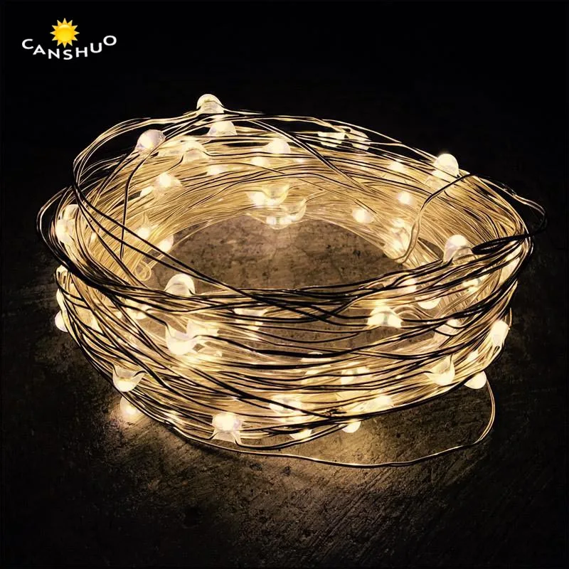 3 * AA batería LED Cadena de Luces de Navidad Garland decoración de fiesta de boda árbol de Navidad intermitente de la calle Guirnalda Luces 3 * AA batería LED Cadena de Luces de Navidad Garland decoración de fiesta de boda árbol de Navidad intermitente de la calle Guirnalda Luces