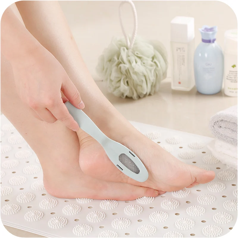 

Exfoliating Brush Foot Stone Pedicure Foot Heel Calluses Foot Rub Exfoliates Calluses Foot Care Cleaning Tool 4 Color