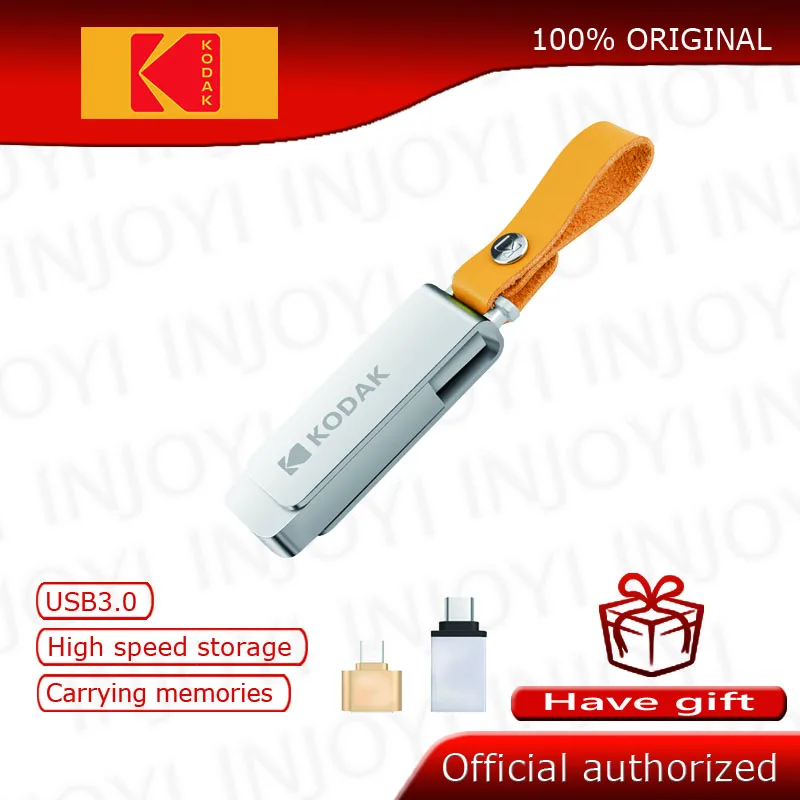 

Kodak Metal USB3.1 Flash Drive K133 pendrive 256gb 128GB 64GB 32GB 16GB flash Memory stick pen drive memoria cel USB3.0