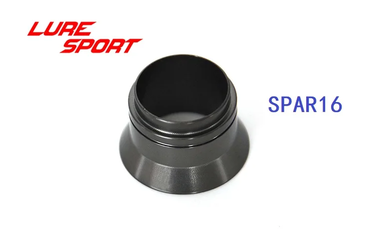Anel de Espaço de Alumínio com Passo Lulesport Carretel Assento Parte Haste Verificação Vento Edifício Componente Reparação Acessório Diy 6 Pçs 4 Varas de pescar