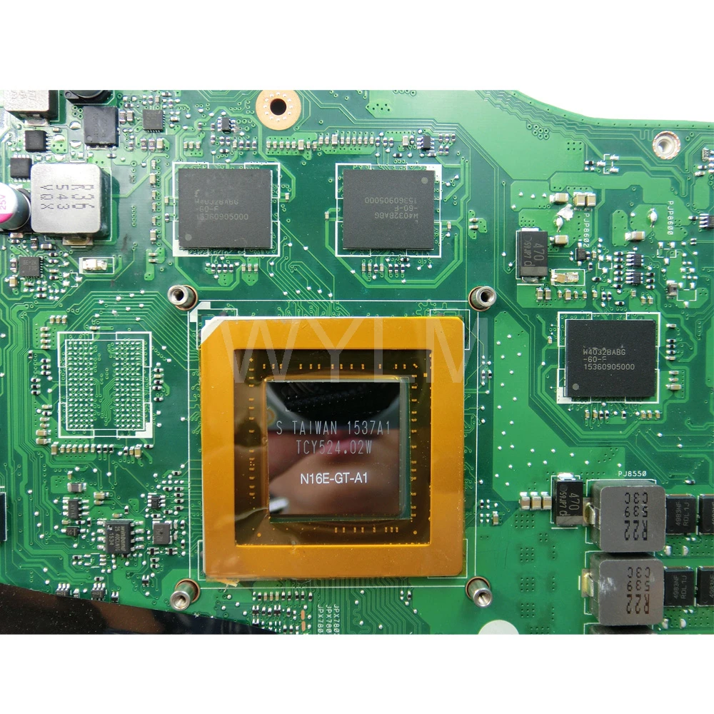  G751JT MB_0M/I7-4720HQ/AS GTX970M 3GB 90NB06M1-R00040 Mainboard For Asus ROG G751JT G751JY G751JL G