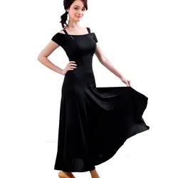 Пикантные Для женщин современные юбка для танцев платье Костюмы для бальных танцев Вальс Танго Одежда для танцев