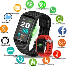 BANGWEI Smart Sport Bracelet Waterproof Fitness Wristband Blood Pressure Heart Rate Monitor Pedometer Smart Watch pk mi band 3