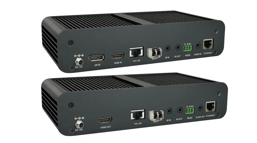 IP Streaming Networked AV encoder/decoder with HDMI and DP inputs up to 4K/60Hz/4:4:4 Dolby Vision for for HDMI/DP transmission