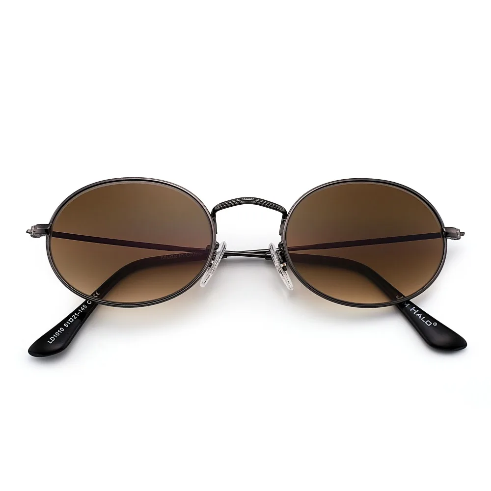 JM Ретро маленькая круглая оправа градиентные линзы солнцезащитные очки es классические металлические солнцезащитные очки для мужчин и женщин