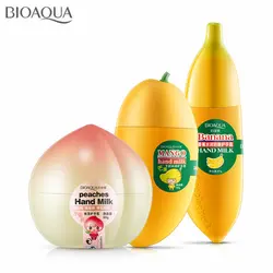 3 шт./партия фрукт банан персик Манго ручной кремовое увлажняющее отбеливание питание против-chapping уход за руками лосьоны защита кожи