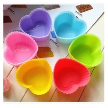 Высокая температура 7 см с красиво очерченной красочный торт пресс-форма для пудинга, желе 10 шт./лот