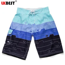 LKBEST новые мужские пляжные шорты больших размеров, мужские плавки Бермуды, летние быстросохнущие мужские пляжные шорты, брендовая одежда 1518