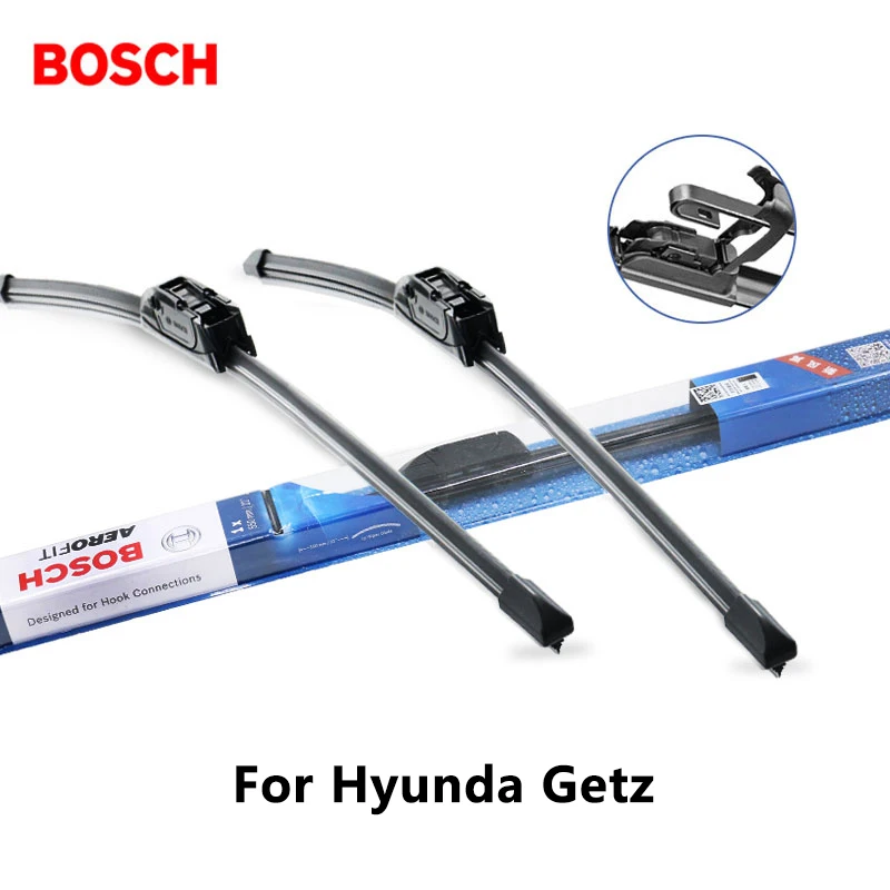 2 шт./компл. BOSCH стеклоочистителей для Hyunda Getz 2" и 14" Fit крючок оружия 2003 2004 2005 2006 2007 2008 2009 2010 2011