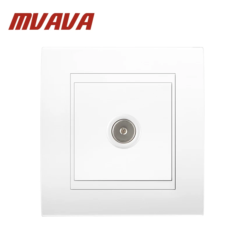 

Free shipping MVAVA Television TV wall socket, universal Electric Home Office TV Aerial Plug outlet,directly from factory!