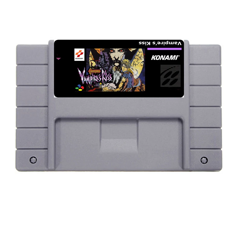 Best продажи Castlevania вампиры поцелуй игры-картридж для 46 Булавки 16 бит NTSC игры