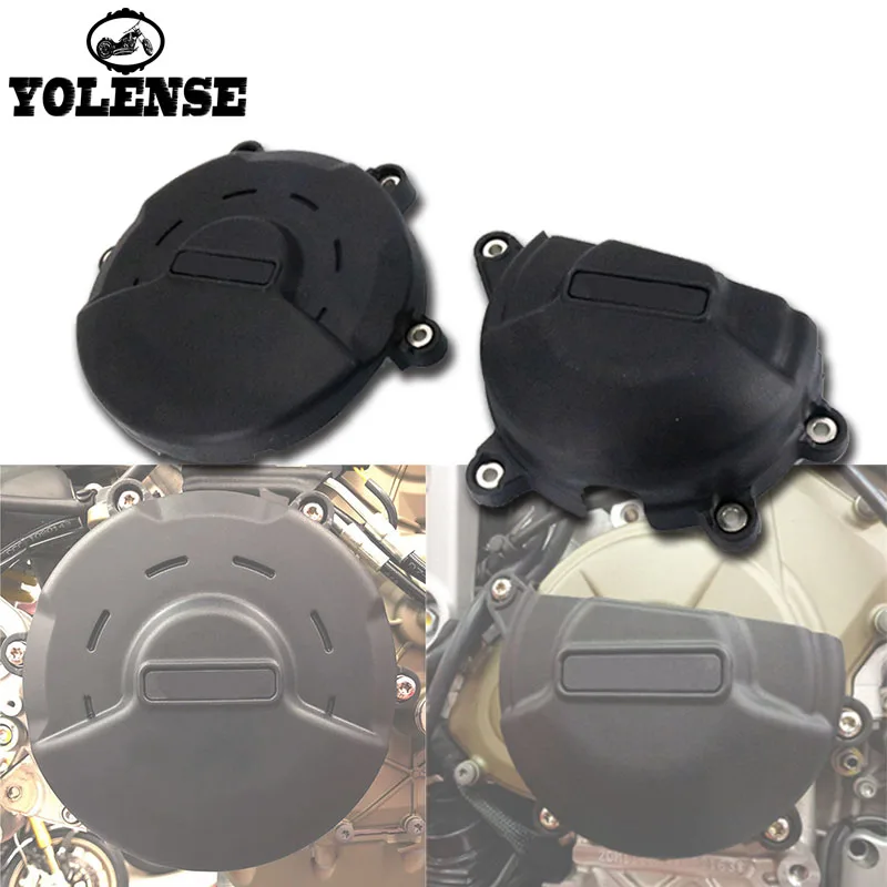

Motorcycle Nylon Engine Stator Cover Engine Guard Protection Side Shield Protector For DUCATI V4 V4S PANIGALE 2018 2019